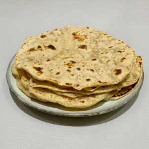 Zuurdesem, zuurdesemstarter Tortilla wrap of taco met desem of discard